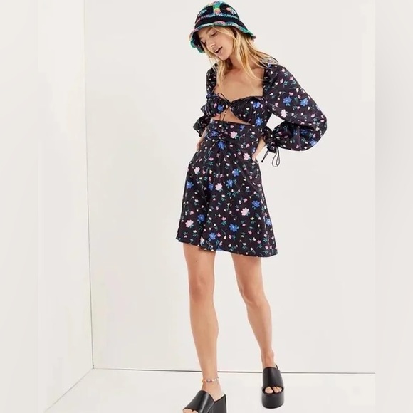 New For Love & Lemons✨Lexy Long Sleeve Mini Dress - Picture 5 of 8